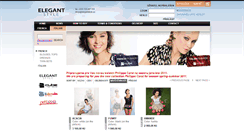 Desktop Screenshot of elegantstyle.cz